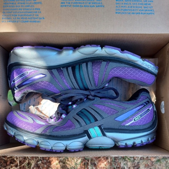 Women’s Brooks Pure Cadence Pronation/Plantar Fasciitis Running Shoes - Picture 4 of 8